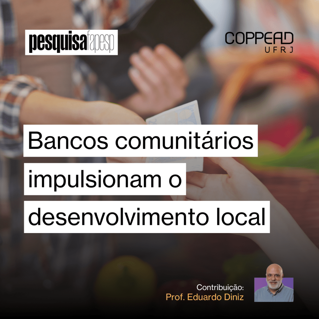 Bancos comunitários impulsionam o desenvolvimento local