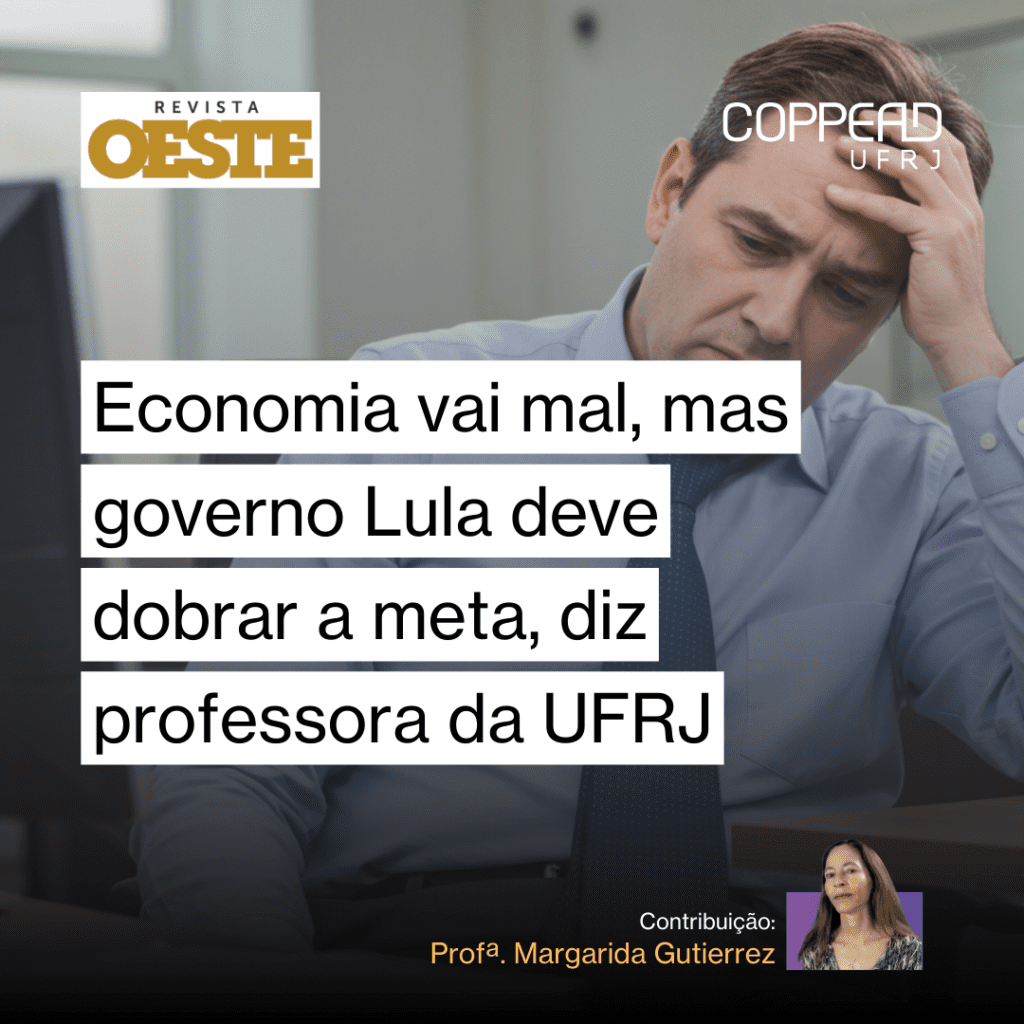 Economia vai mal, mas governo Lula deve dobrar a meta, diz professora da UFRJ